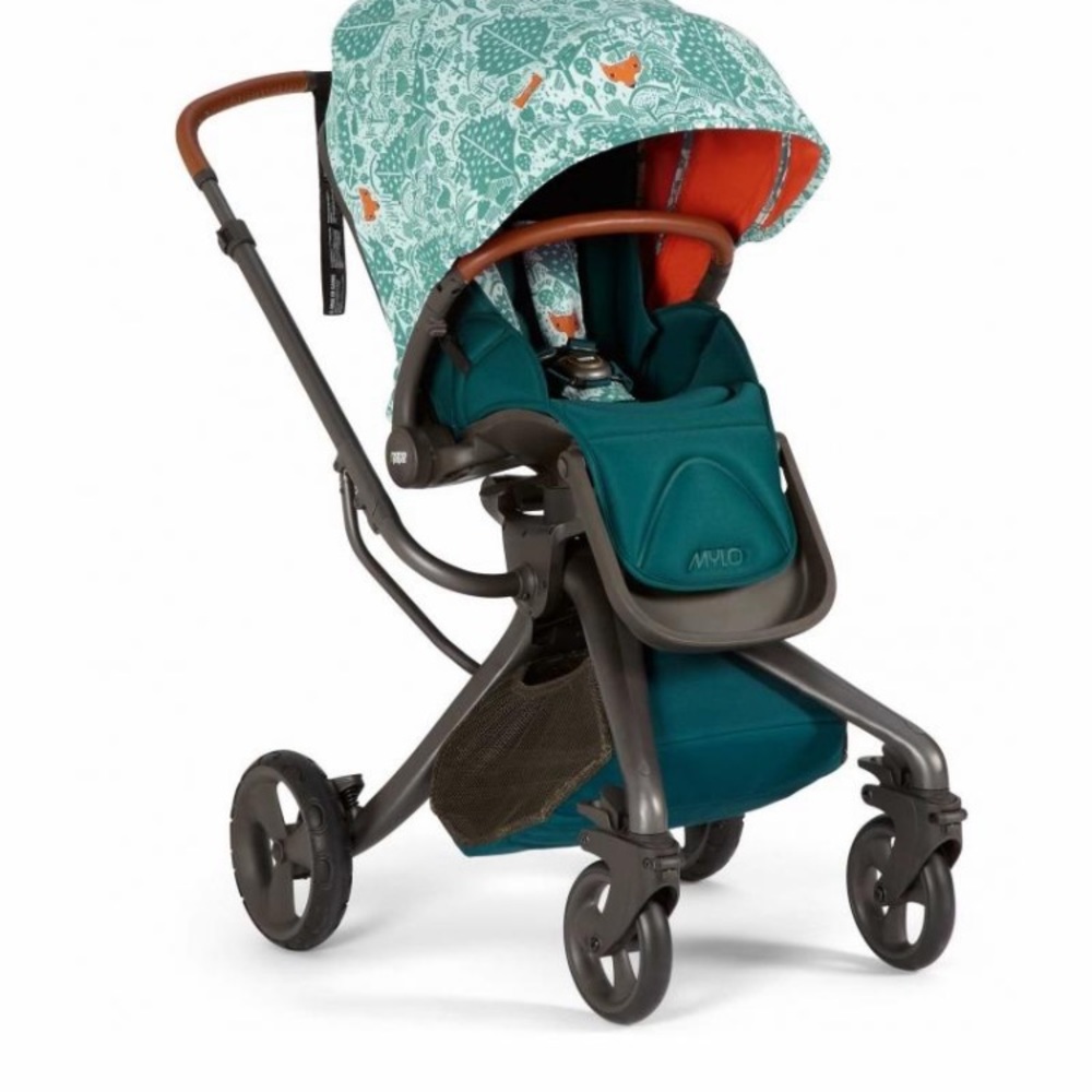 MAMA & PAPA  DONNA WILSON TEAL MYLO2 STROLLER
